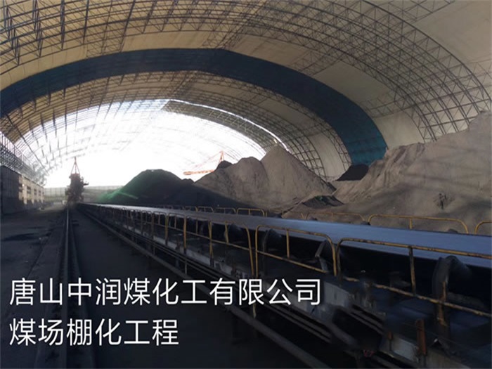 临安煤化工有限公司煤场棚化工程